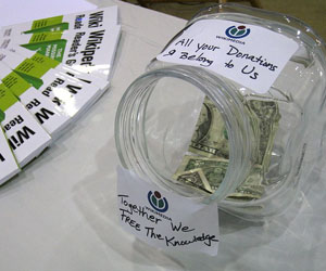 Wikimedia donations by Brion Vibber
