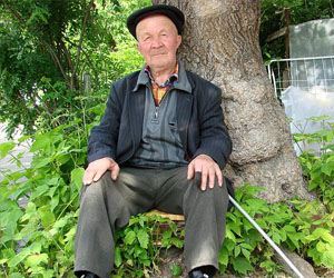 Elderly man photo by Adam Jones