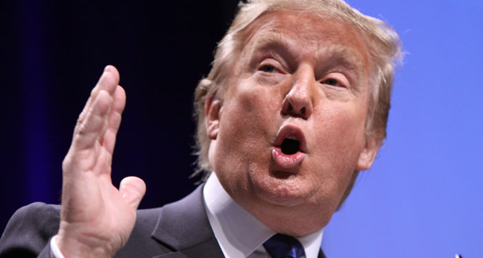 Donald Trump speaking at CPAC 2011 in Washington, D.C. (Photo credit: Gage Skidmore)