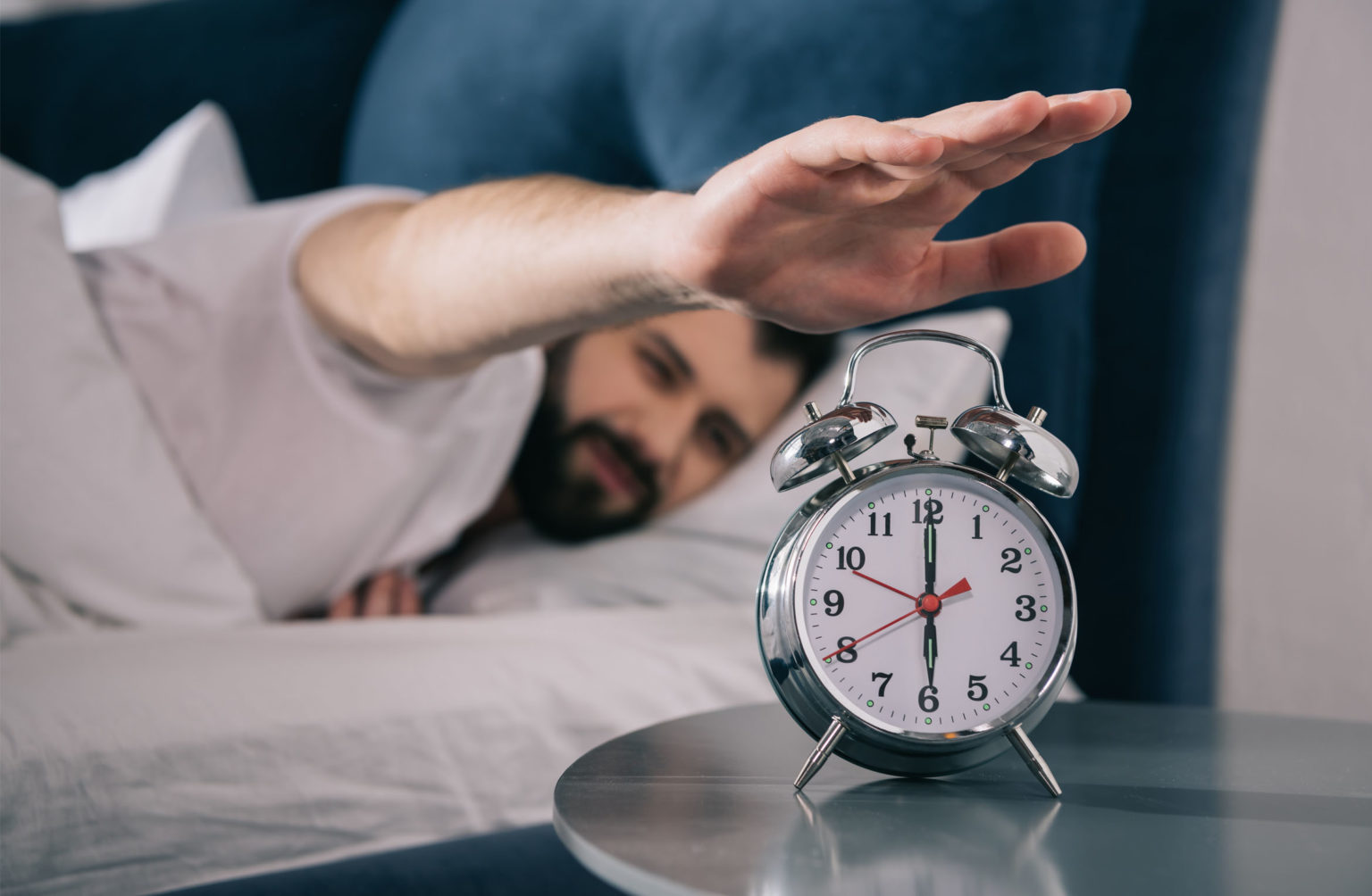 Melodic alarm clock sounds appear to counteract sleep inertia