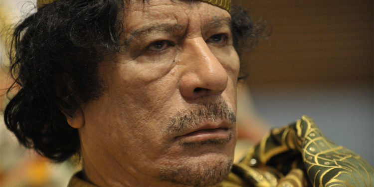 Former Libyan dictator Muammar Gaddafi.(Image by WikiImages from Pixabay)