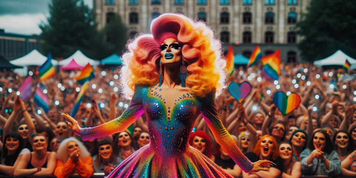 Badanie sugeruje, że artyści drag queen znajdują siłę w kreatywności i społeczności