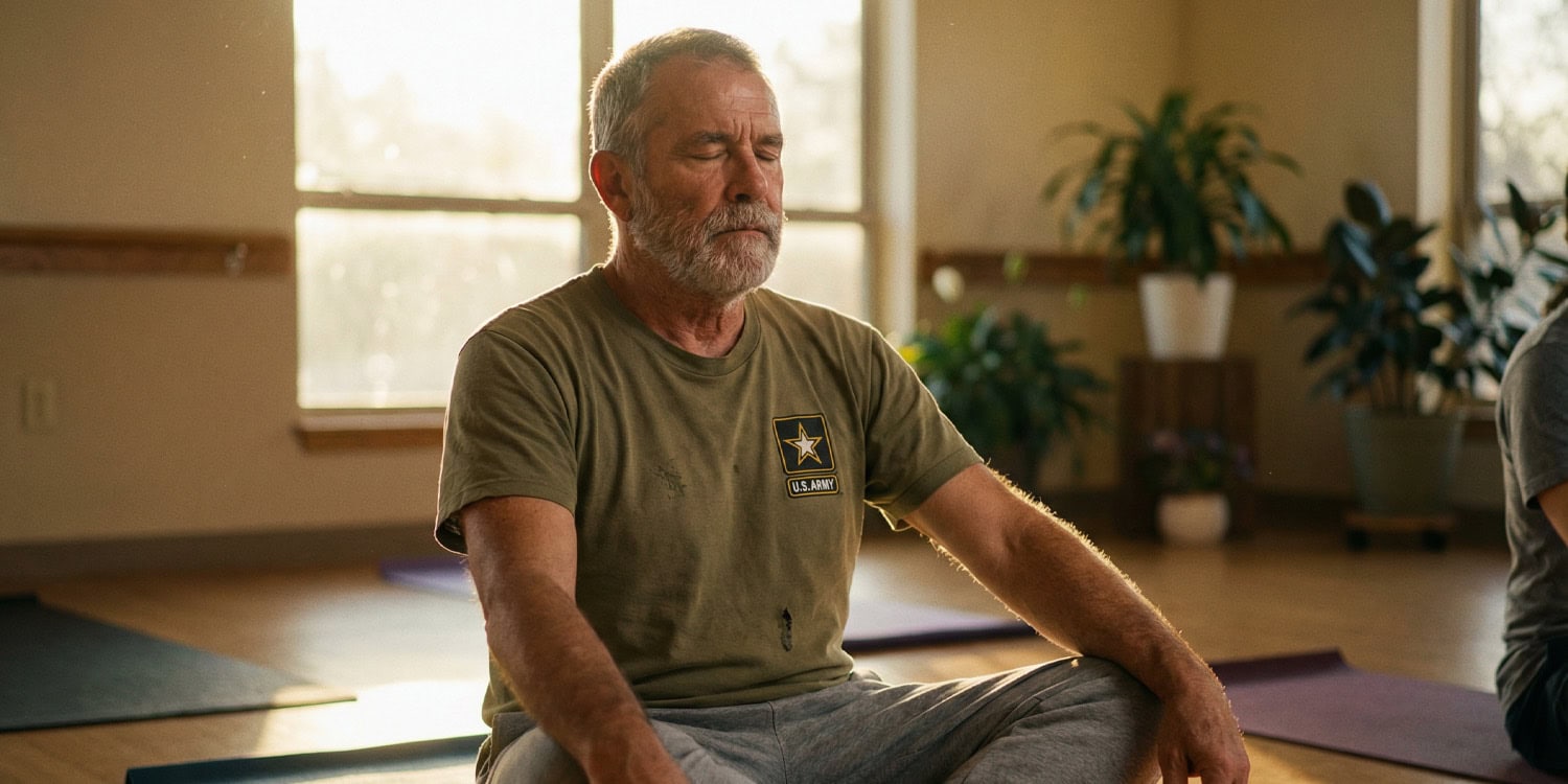 A new study shows that treating PTSD improves memory and attention in U.S. veterans. Researchers found that cognitive gains occurred regardless of whether patients used standard talk therapy or a yoga-based breathing intervention.